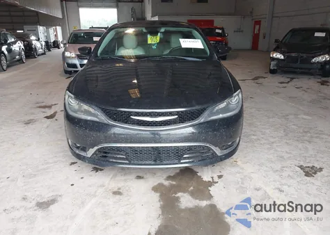 2015 Chrysler 200 C из США, поврежденный, VIN 1C3CCCCG3FN647877